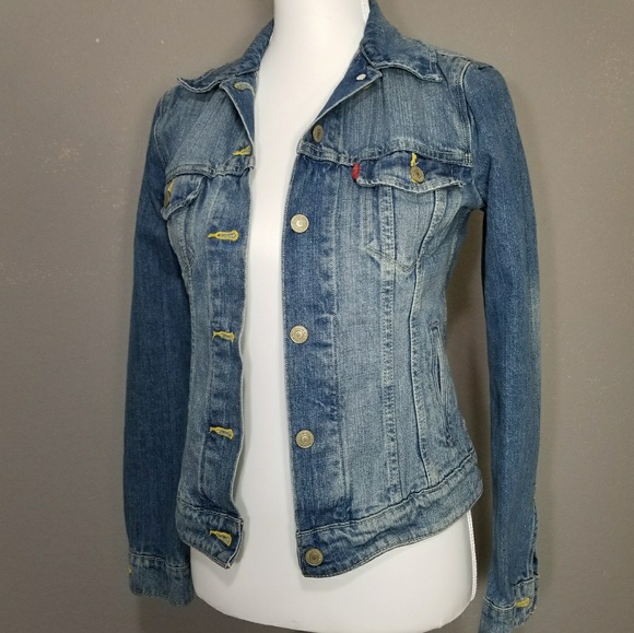 levis white label jacket